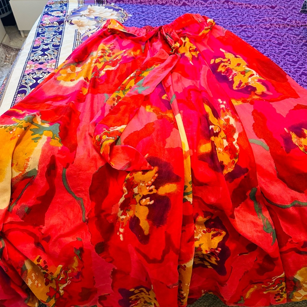 Women long maxi skirt summer outfit